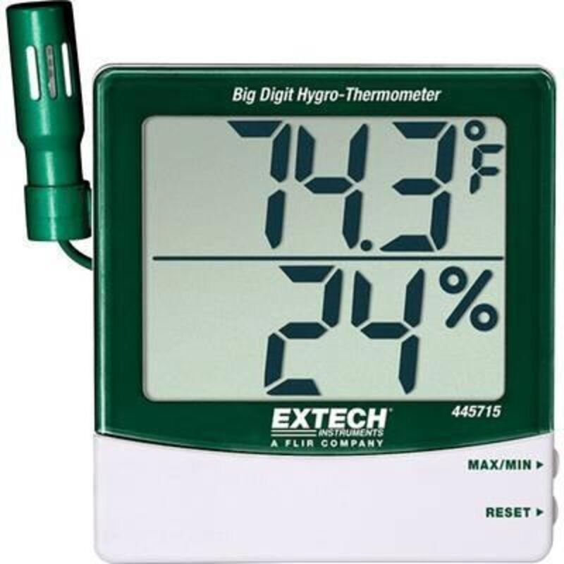 Extech - 445715 Temperatur-Messgerät -10 - 60 °c Luftfeuchtemessung