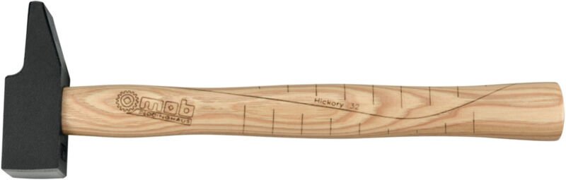 Peddinghaus Schlosserhammer, französisches Modell, mit Hickorystiel, 500 g