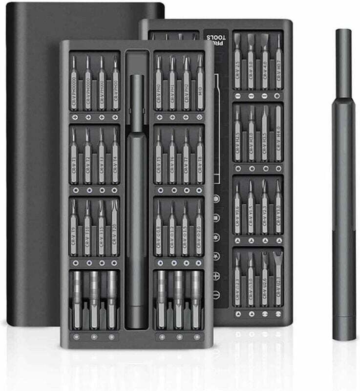 SHINING HOUSE 63-in-1 Mini-Präzisions-Schraubendreher-Set, elektronisches magnetisches Reparaturwerkzeug-Set