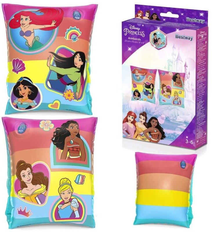 Disney princess schwimmarmel 23 x 15 cm bestway 91041