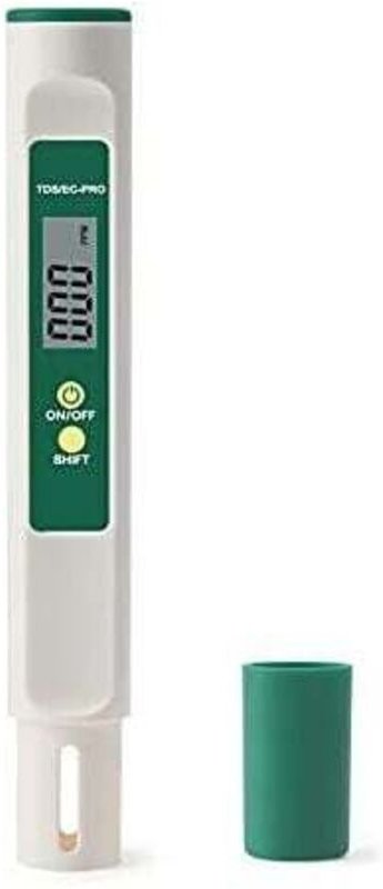 Vtizikl Testeur d'eau numérique , testeur TDS-PPM et stylo de test de température, testeur de qualité d'eau 3 en 1