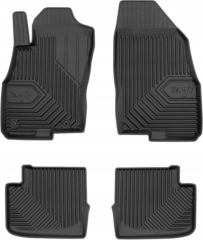 FIAT GRANDE PUNTO 5D 2005–2009 Gummimattenschalen 77