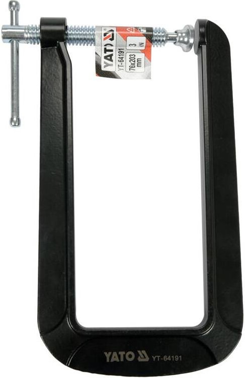 YATOYATO Tischschraube YT-64191 76mm Stahl, Gusseisen