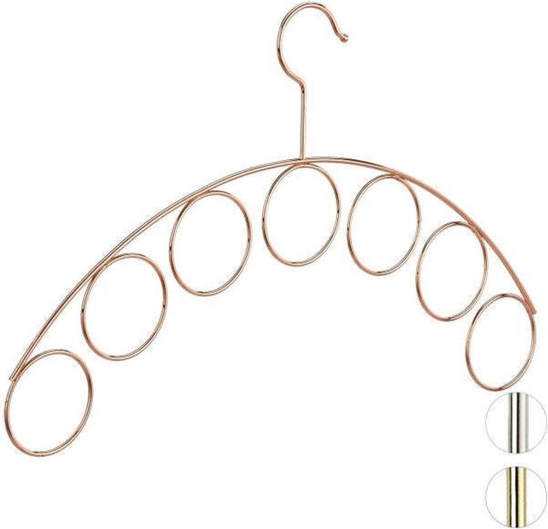 Coat hanger with scarf holder