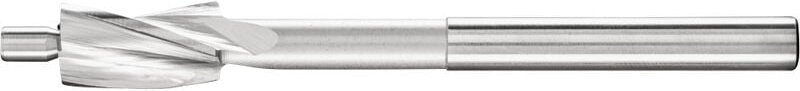 PFERD TOOLS HSS Flachsenker mit Führungszapfen DIN 373 Ø 8,0mm Schaft-Ø 5 mm für Gewindekernloch