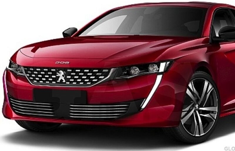 PEUGEOT 508 II - CHROMGRILL Kühlergrillleisten