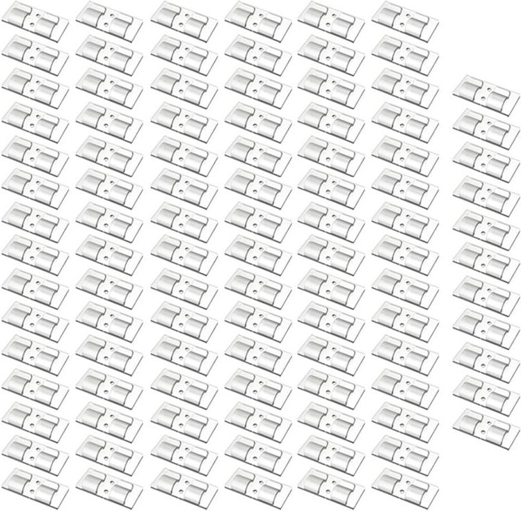 100Pcs Haken für Outdoor String Lichter Clips Heavy-Duty Kabel Hängen Weihnachten Licht