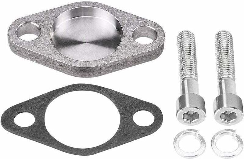 ZVD-Ventilverschlussplatte EGR-Ventilverschlussblockplatten Edelstahl-Kit mit Dichtung für E53 E38 E39 E46 X5