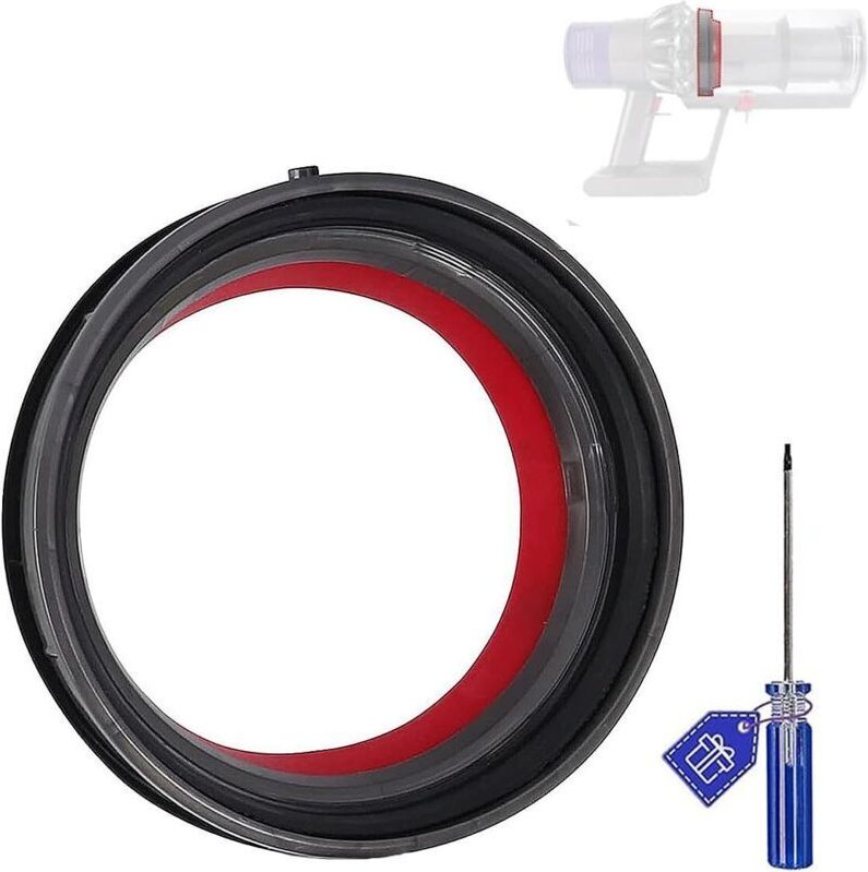 Dichtungsring für Dyson V10 SV12, fester Dichtungsring für den Staubbehälter des V10 Staubsaugers, Ersatzteile
