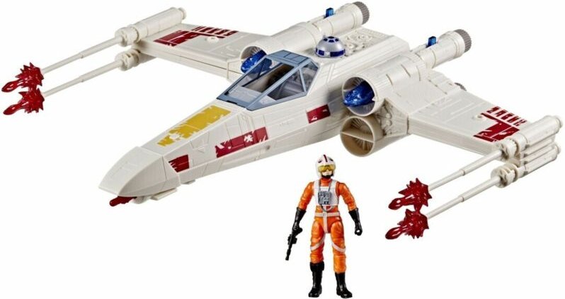 Hasbro Star Wars Epic World Of Action Luke Skywalker S Force Strike X-Flügler