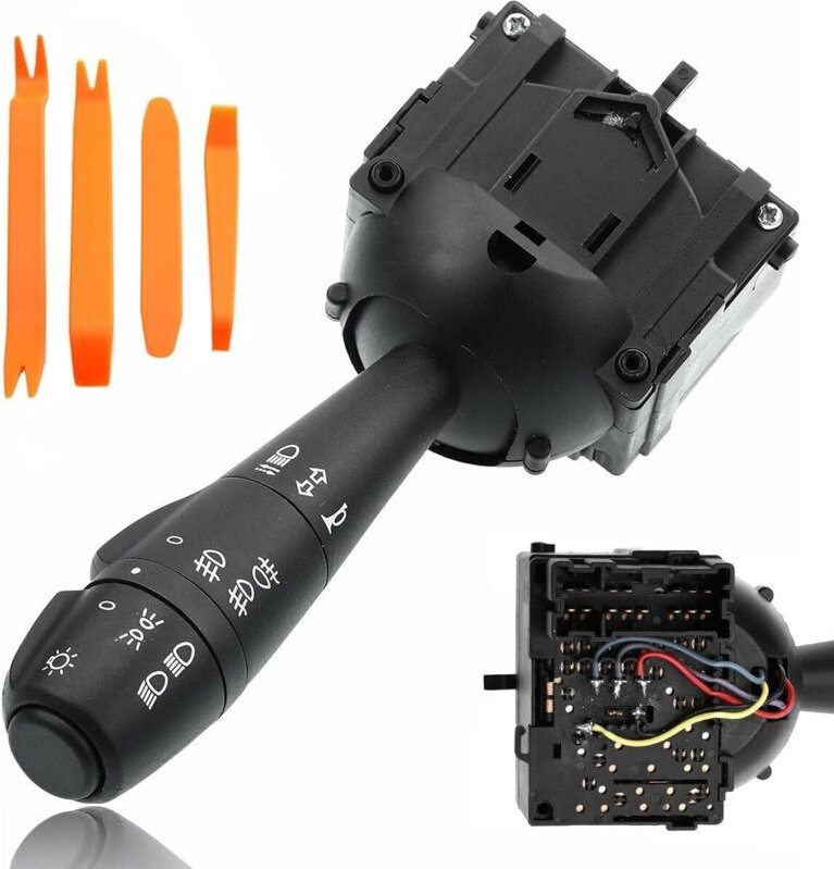 8201167988 Blinkerschalter für Dacia Dokker Duster Logan II Lodgy Sandero II Dorker Express und Renault Clio IV MK4 (ers...