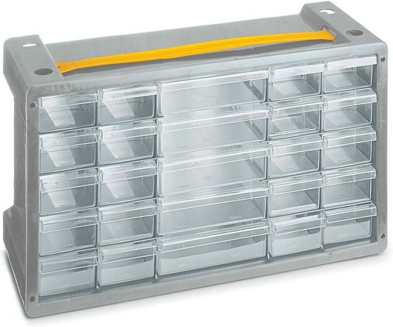 Schublade für N25-Schrauben