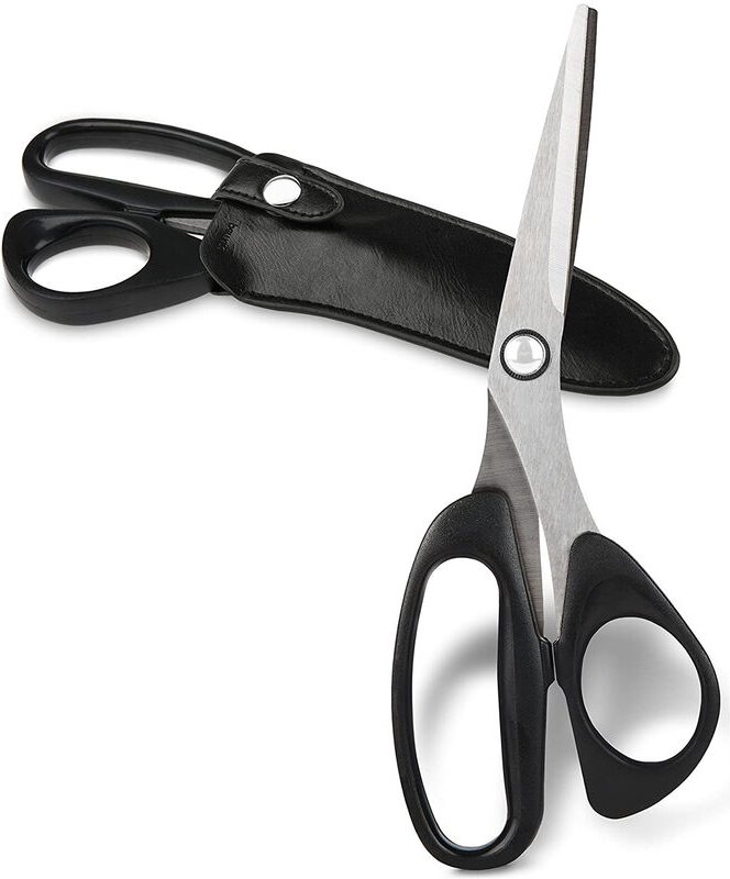 Blum - feldt Finesse Schneiderschere Stoffschere extrascharf langlebig inkl. Etui