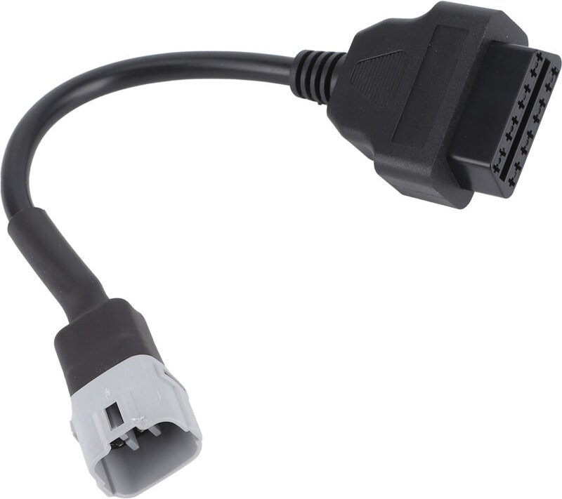 Keenso 6-Pin OBD2 Diagnosekabel für Motorräder, Diagnoseadapter-Kabelbaum als Ersatz für GSX-R 1000/1000R/125.