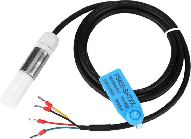 Eosnow Staubdichter Temperatur-Feuchtigkeitssensor, Edelstahl-Kunststoffgehäuse, I2C-Ausgang (SHT30)