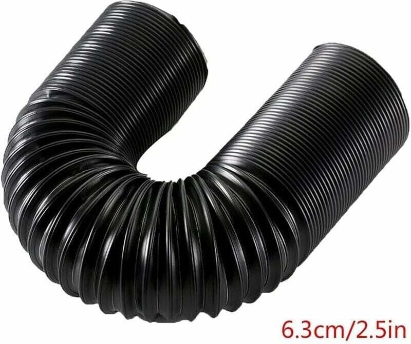 Universeller Luftansaugschlauch für Kraftfahrzeuge, Innendurchmesser 2,5 Zoll (63 mm), Ausdehnungsrohr, modifizierter Lu...