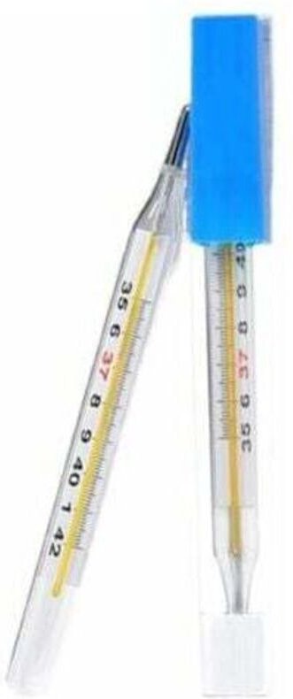 Vtizikl 2 pièces médical mercure verre thermomètre adulte bébé mesure de la température corporelle