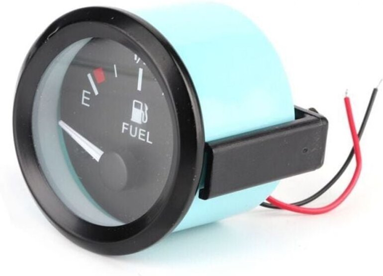 Ymyny - Universal 52mm Auto Tankanzeige Digital led E-1/2-F mit Kraftstoff Sensor