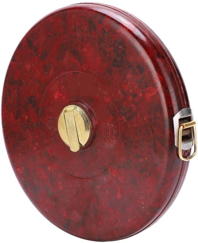 50 m Standard-Nähbandmaß, hochpräzise Messung auf Baustellen, L-Maßband für Haus- und Gebäudedekoration