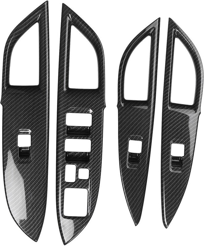 Woosien - Abs Innentür Armlehne Fenster Schalter Knopf Abdeckung Trim für 2013-2019 Auto Zubehör