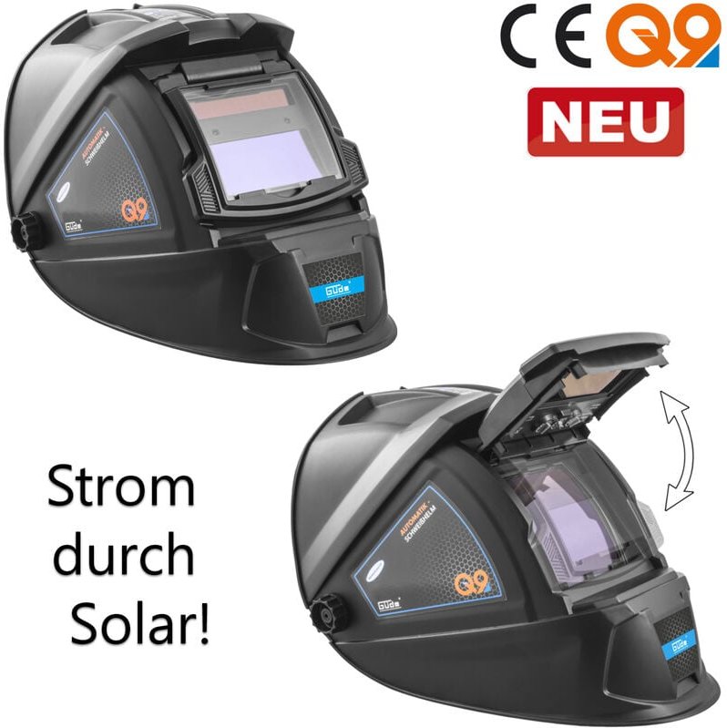 Güde Automatik Schweißhelm GSH-K Solar Schweißschild Schweißschirm Schutzhelm