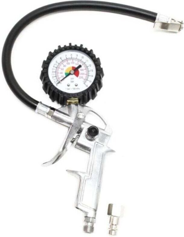 Luftpumpe, Druckluft 0–16 bar, Manometer, Luft, Autoreifen, Motorradreifen