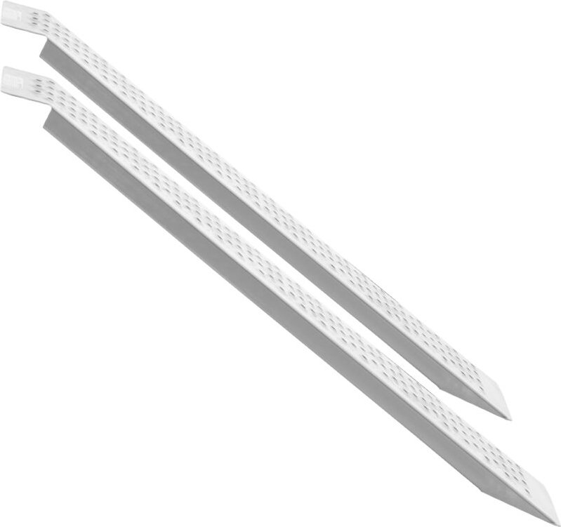 Mophorn - 47,2' x 8,5' Aluminiumrampen, 880 Pfund Kapazität für Motorrad, Dirtbike, Anhänger, atv, utv, Gartentraktor, R...