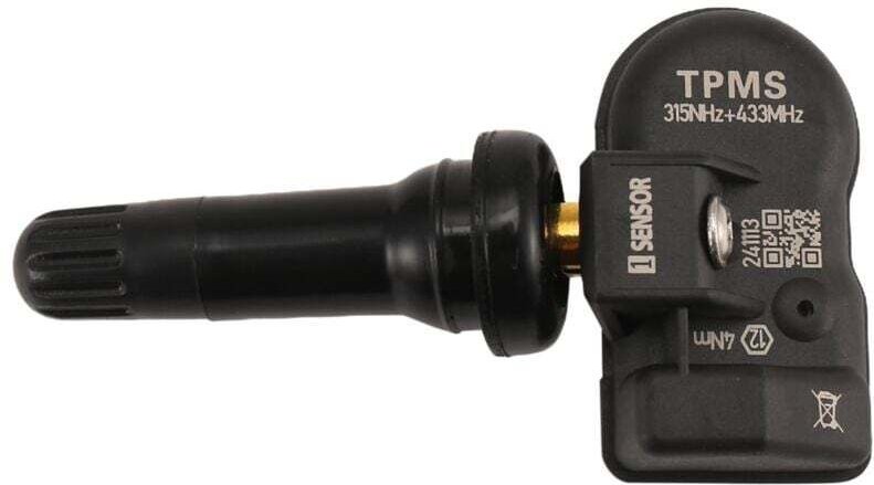 TPMS-Reifendrucksensoren, 4 Stück, 315/433 MHz – Schwarz