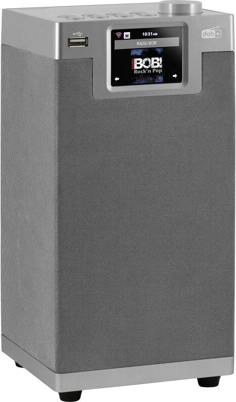 Thumbnail - Dabman i610 silber Tischradio dab+, dab, Internet, ukw Bluetooth®, wlan DLNA-fähig Silber - Imperial