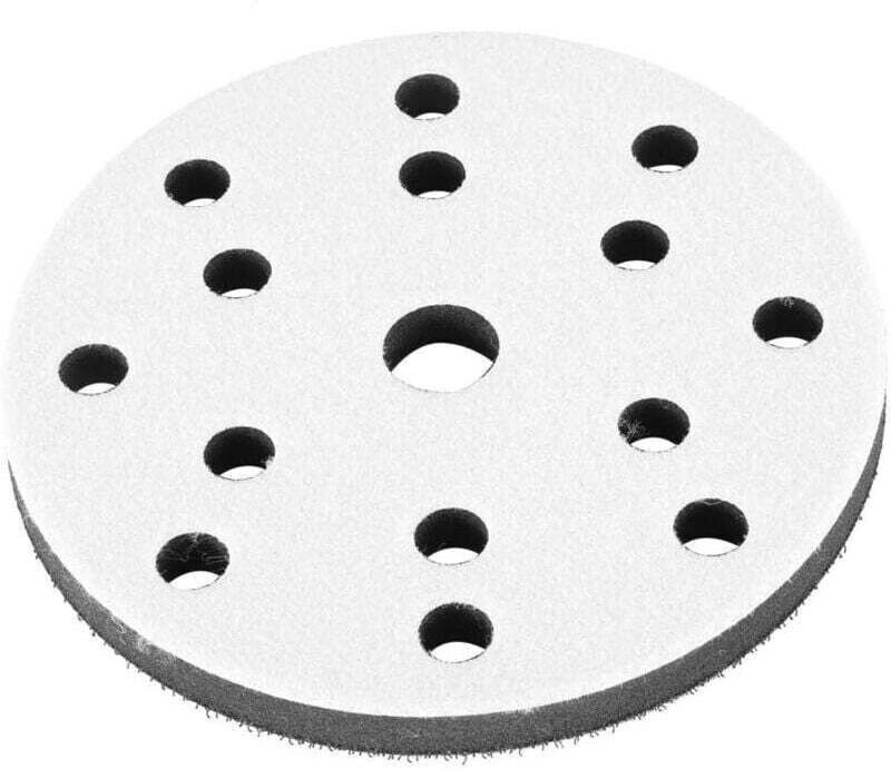 Packung mit 10 weichen Schleifpads, 150 mm weiche Schleifpads mit Zwischenlage, weicher Schwamm, Durchmesser 150 mm (15 ...