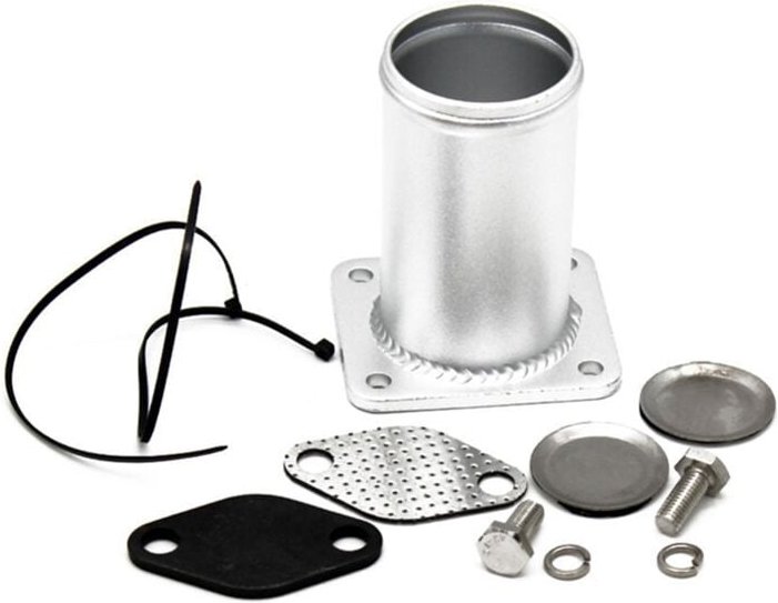 Tlily - Abgaszirkulationsentfernung LöSchrohr Auto-Tuning Autoteile für E46 318D 320D 33