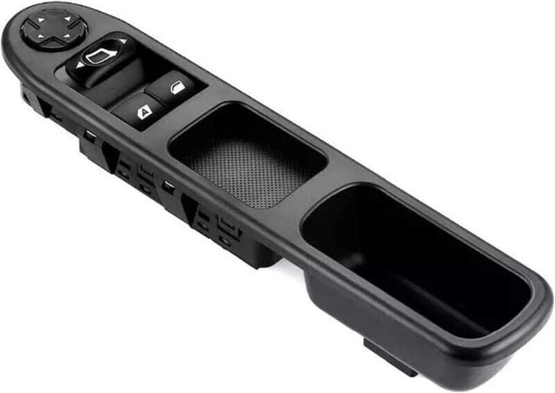 Lev Vitre Avant Gauche Drive CT Elektrischer Fensterheber-Hauptschalter 6554QC, passend für 207 Citroen C3 Logo, Linksle...