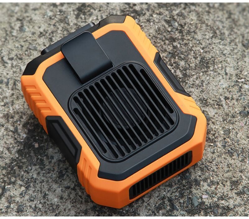 Clip-Ventilator für die Taille, 3 Geschwindigkeitsstufen, 4000-mAh-Akku, freihändiger Nackenventilator mit Ladefunktion ...