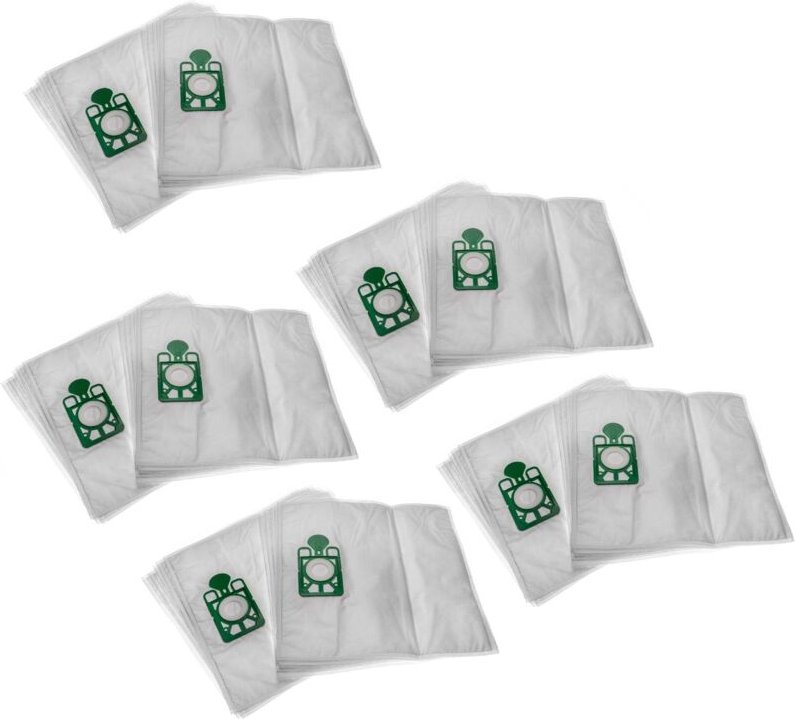 50x Staubsaugerbeutel kompatibel mit Numatic HZQ250, NPV180-22, NQS250, NSP180-A, NSR200-A, NST220-A, NVH180-2, NVP180-2...