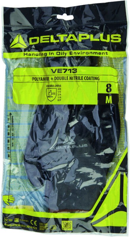 Gant Pa Ende. Nitril Schwarz 7