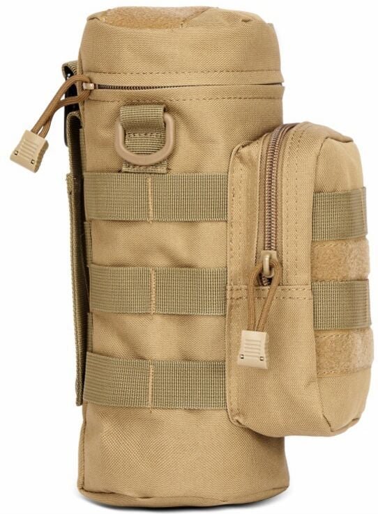 Taktische Molle-Tasche, Wasserflaschentasche für Camping, Wandern, Trekking - Lntyq
