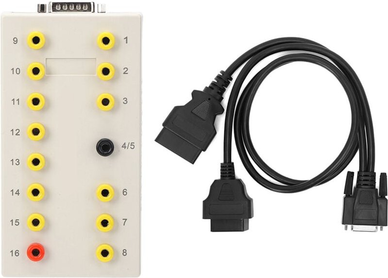 aqxreight Fahrzeugdiagnosegerät, OBD2 Pinout Box, professioneller automatischer Fehlerdetektor zur Erkennung der OBDII-P...