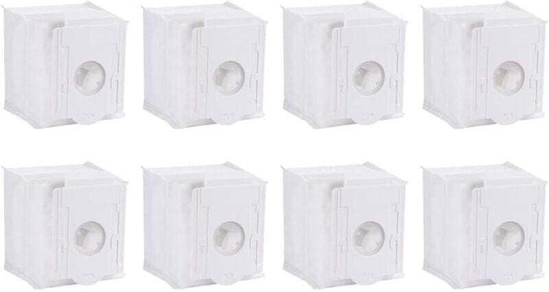 Set mit 8 Austauschbeuteln für Samsung VCA-ADB90 (Saugstaubsauger Jet 70, 75 und 90), Basis-Netzteil, Zubehör für Beutel...