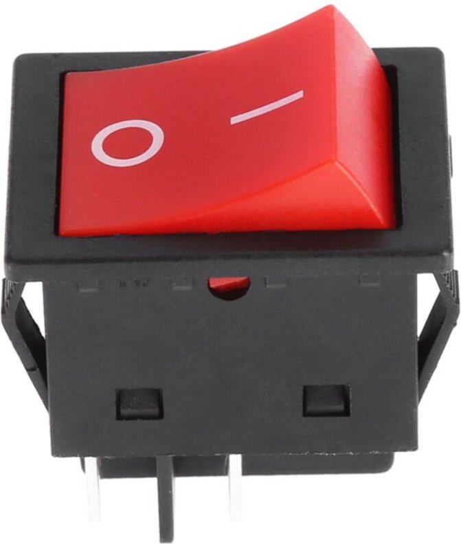 Wippschalter Ein/Aus mit 4 Pins für Schweißgerät 30 A (1 Stück)