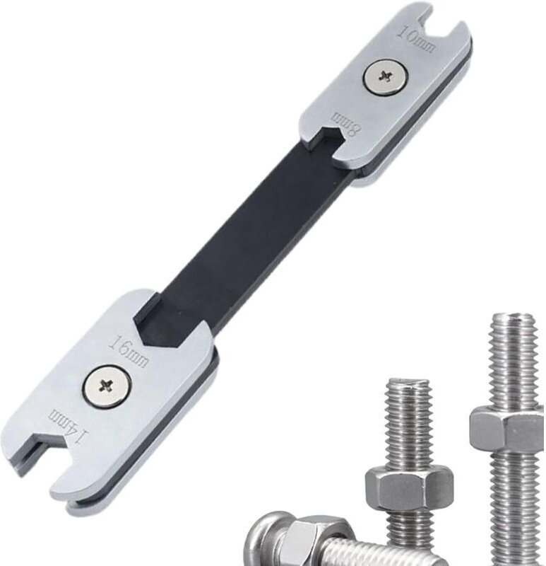 8-in-1-Steckschlüssel, verstellbares Multifunktionswerkzeug, 360-Grad-Drehung, Reparaturzubehör für Motorräder, Küche, H...