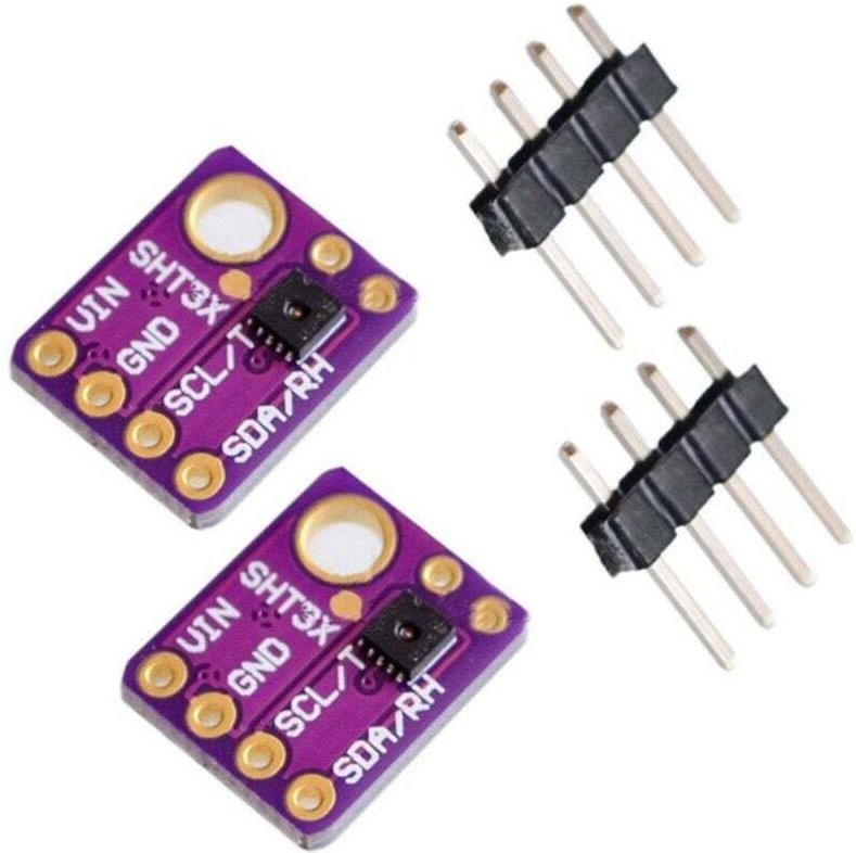 2x SHT31 SHT31-D Temperatur- und Feuchtigkeitssensor-Breakout-Board Wettermodul für