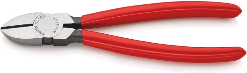 Seitenschneider 180mm poliert (70 01 180) - Knipex