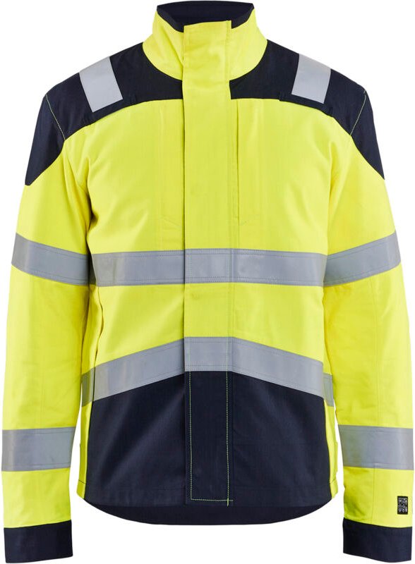 Multinorm-Arbeitsjacke inhärent 4089 – Neon Gelb/Navy L