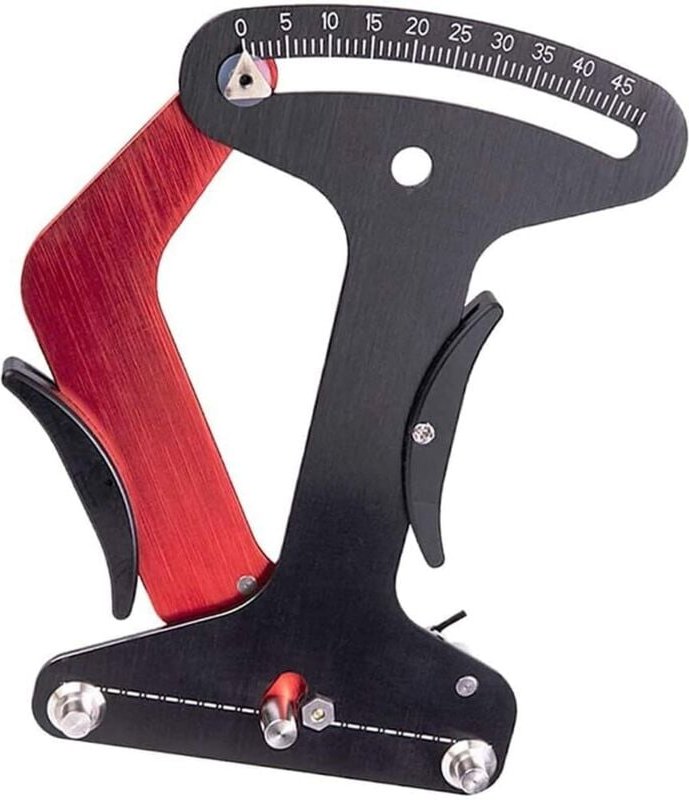 Präzises CNC-Fahrrad-Speichenspannungsmessgerät aus Al-Legierung, passend für alle Speichen