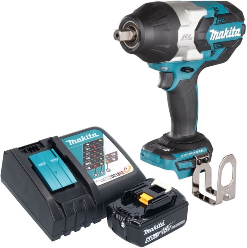 Dtw 1004 RG1 Akku Schlagschrauber 18 v 1050 Nm 1/2' Brushless + 1x Akku 6,0 Ah + Ladegerät - Makita