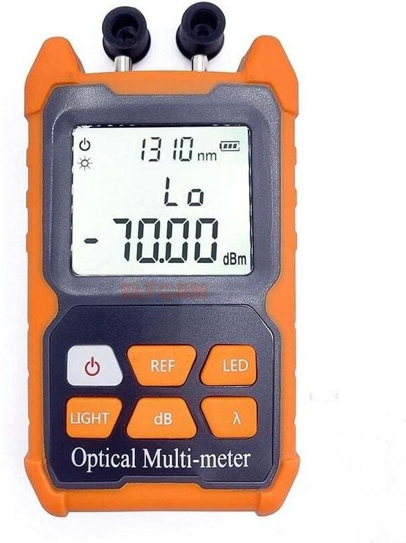 Tragbares optisches Multimeter-Photometer E-200 mit VFL, Messbereich: -70 dBm bis +6 dBm