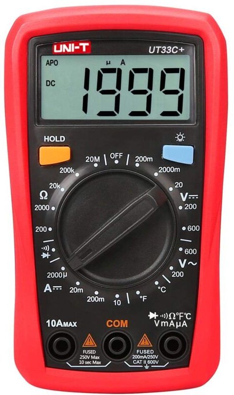 Memkey - Universelles AC/DC-Digitalmultimeter Digitalmultimeter mit HOLD-Funktion npterbl