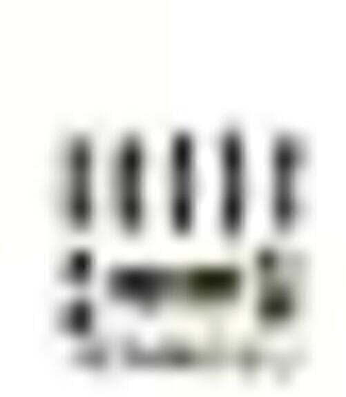 MB15 15AK MIG/MAG Schweißdüsen-Kontaktspitzen-Verbrauchsmaterialset (10 x M6 0,8 mm Kontaktrohre, 5 x Düsen, 2 x Verbind...