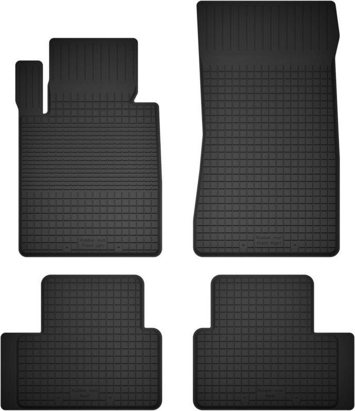 Gummi-Automatten, 4er-Set, Universalmodell: BMW 1 E82 Coupé (2007-2013)