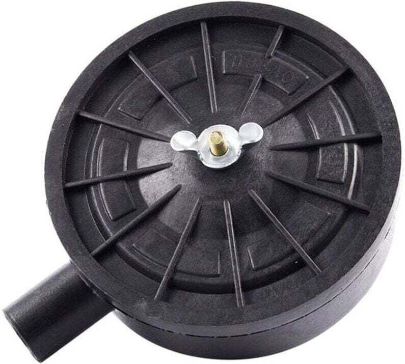 20-mm-Kompressorluftfilter – Schwarzes Außengewinde – Geräuscharme Filtration – Luftreinigung – Für Industriekompressore...